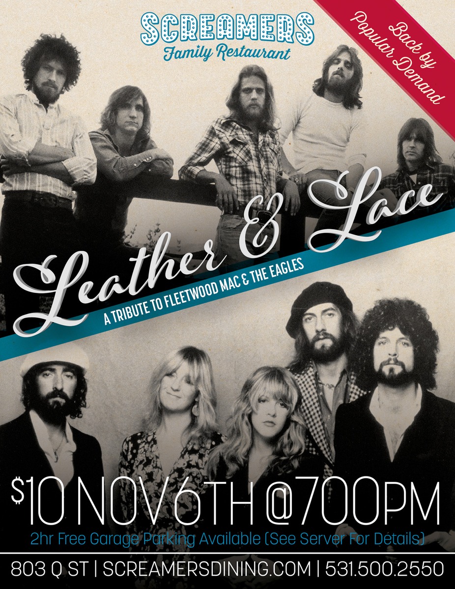 Leather and Lace: A Tribute to Fleetwood Mac and Eagles! event photo