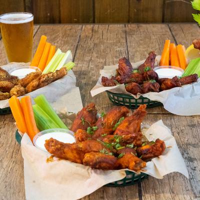 Fried chicken baskets