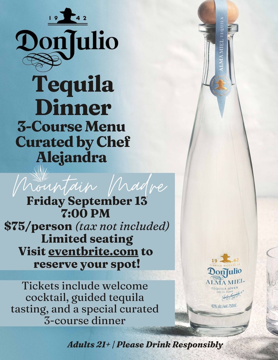 Don Julio Tequila Dinner event photo