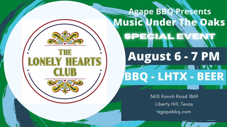 SPECIAL EVENT - Music Under The Oaks with The Lonely Hearts Club event photo