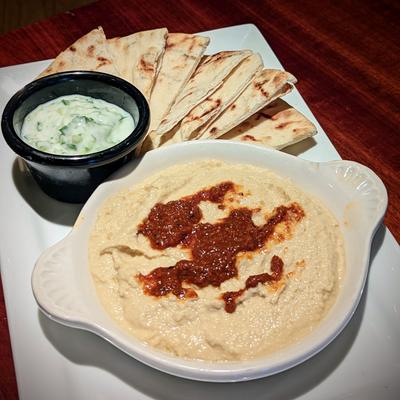 Hummus and Pita photo