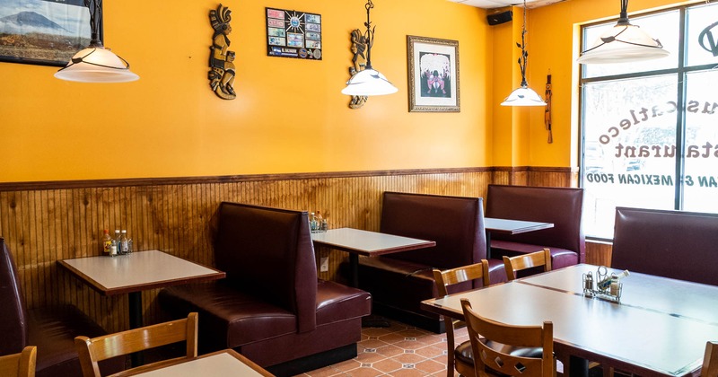 Interior, booth area