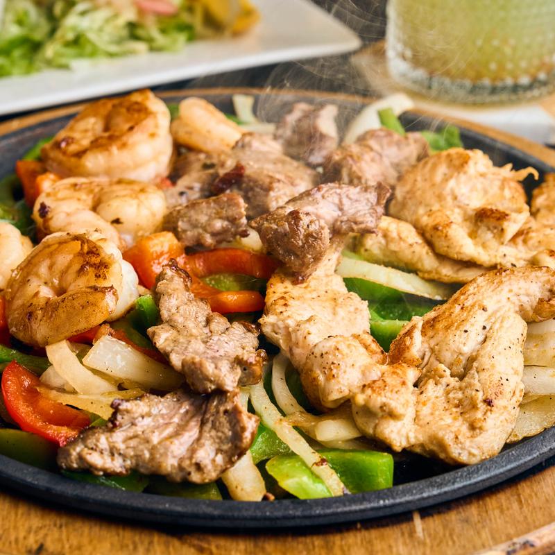 menu item 7 of 11, Fajitas