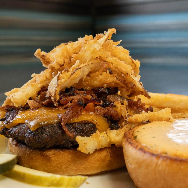 Barbeque Cheddar Burger* photo