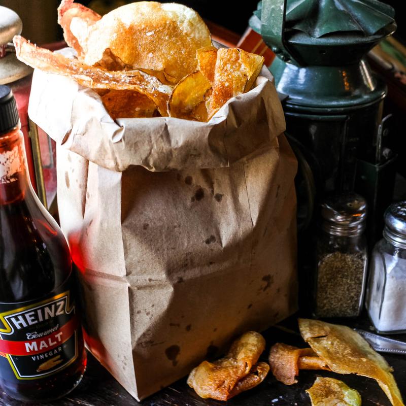 Homemade Salt & Vinegar Chips photo