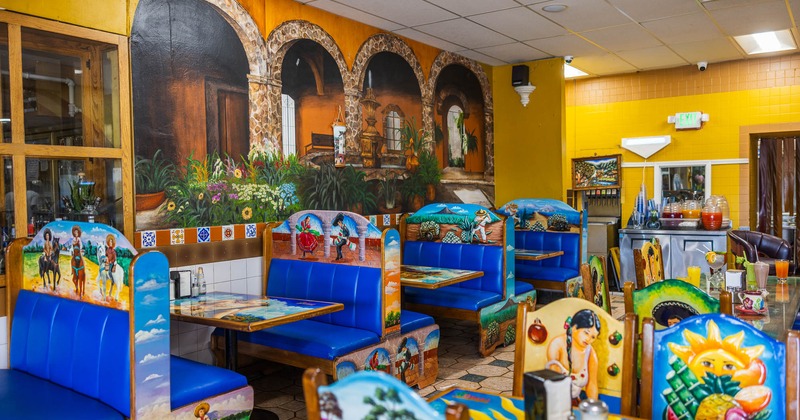 Interior, seating space