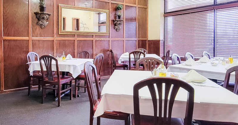 Interior, seating area