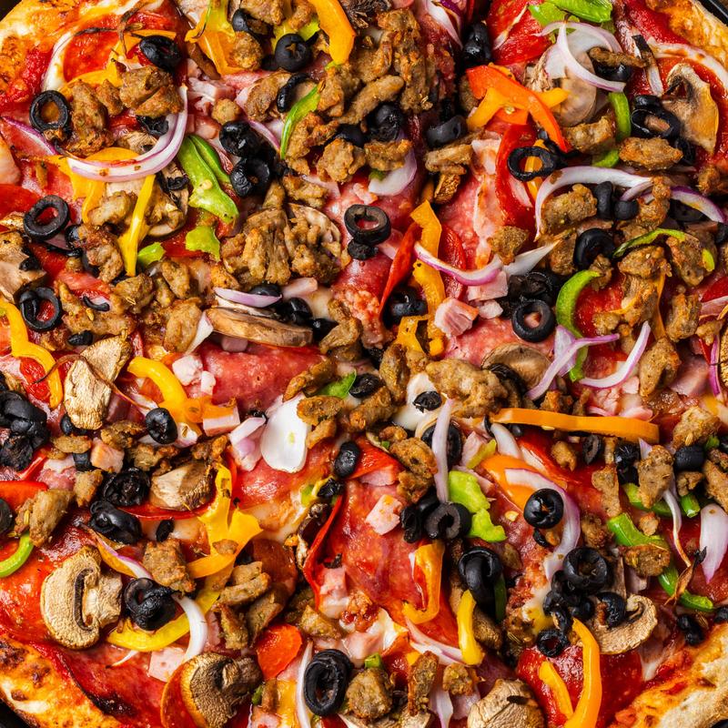 menu item 3 of 9, Combination Pizza