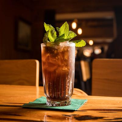 Glass of Batanga Del Coco cocktail