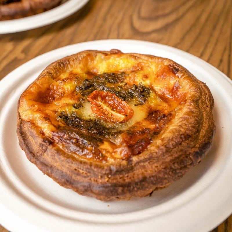 menu item 10 of 18, Caprese Quiche