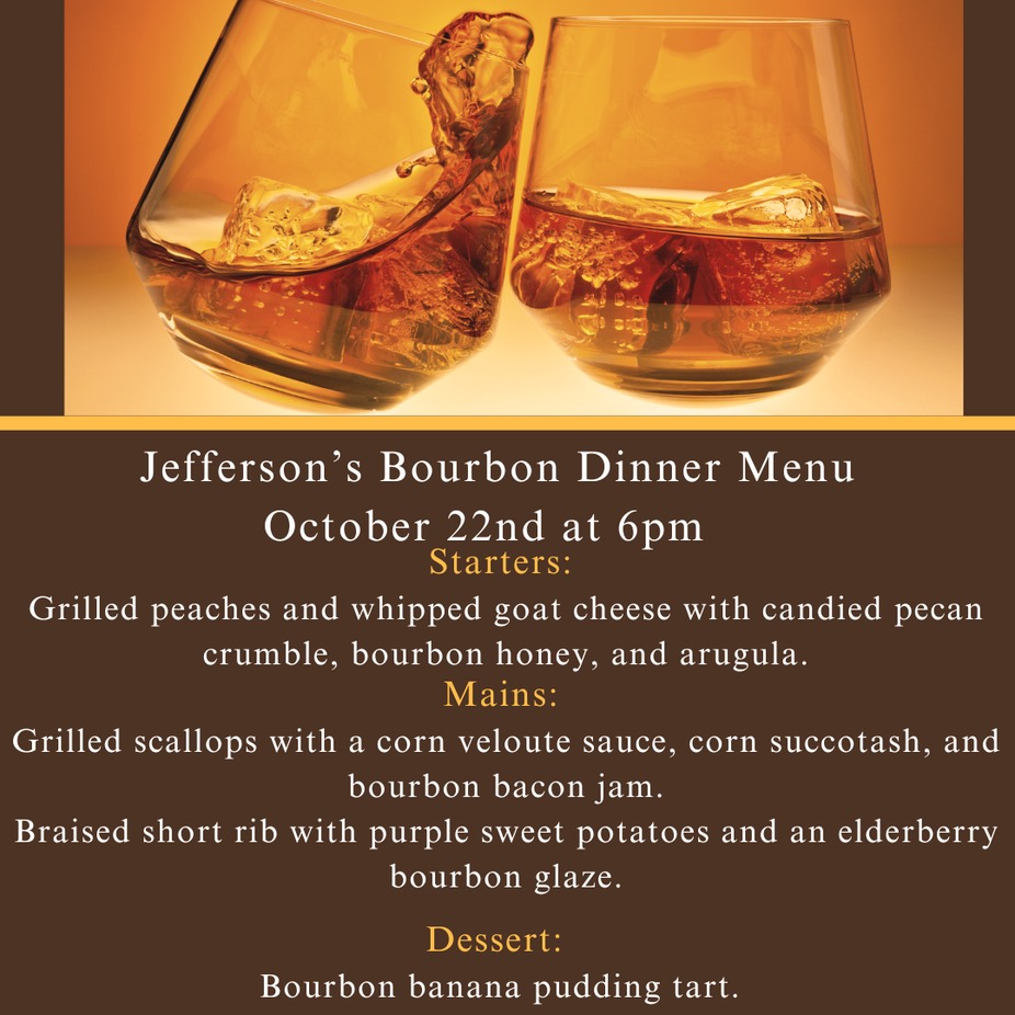 Jefferson's Bourbon Dinner event photo