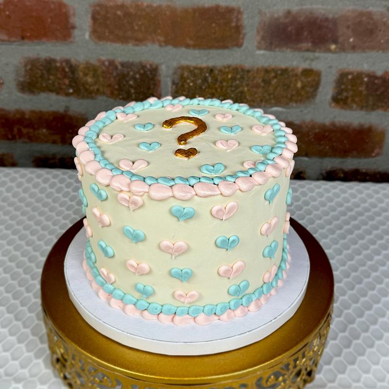 Pink and Blue Hearts Gender Reveal photo_21