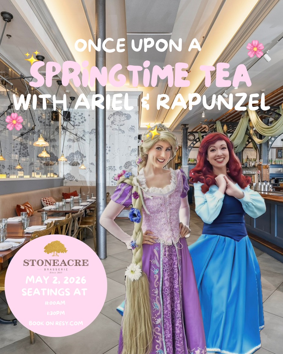 Once Upon a Springtime Tea with Ariel & Rapunzel event photo