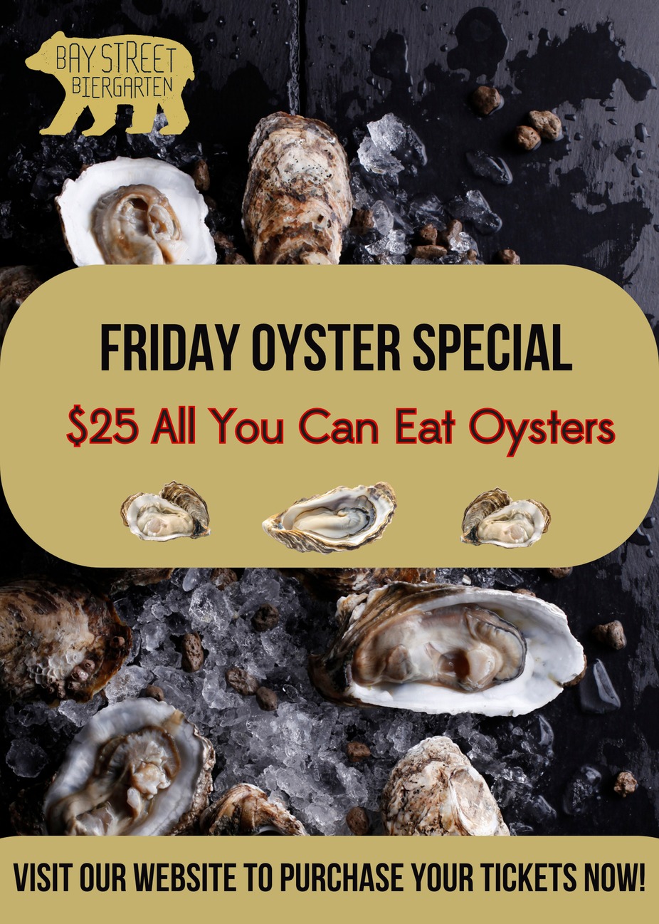 Oyster Friday: $25 All You Can Eat event photo