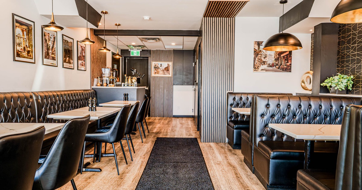 Interior, main dining area
