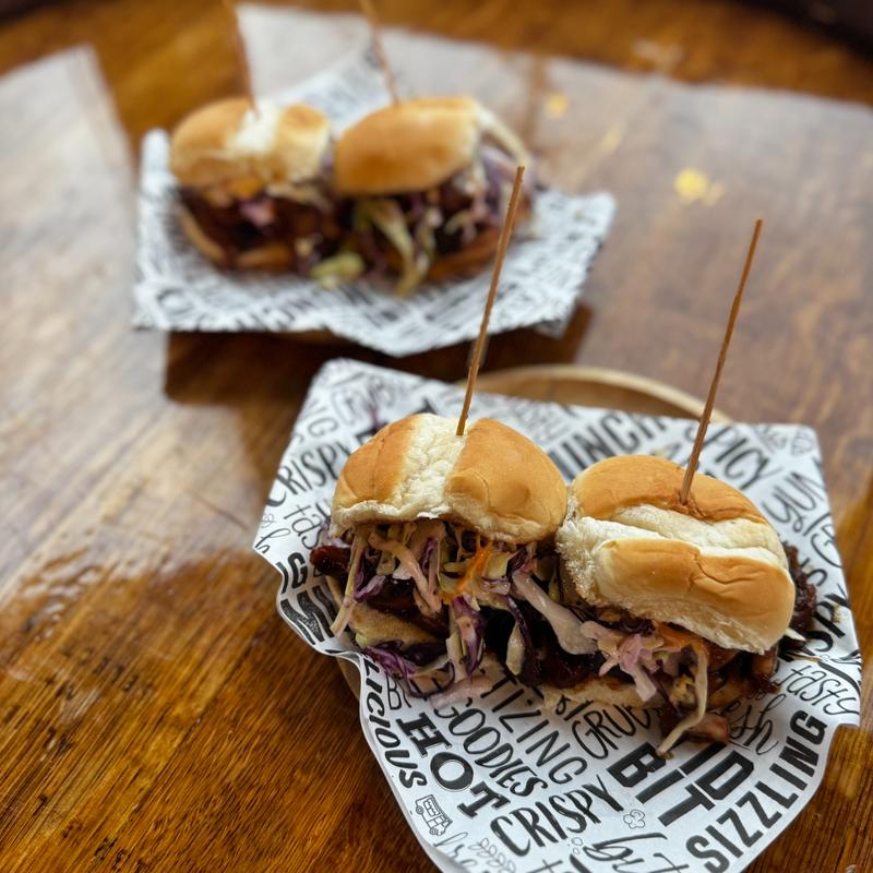 menu item 17 of 20, Brisket/Pulled Pork Sliders (2)