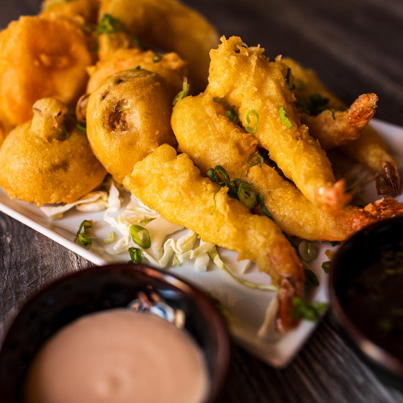 Tempura Shrimp and Assorted Vegetables photo