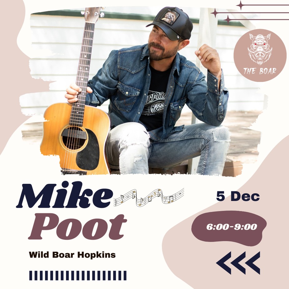 Mike Poot at the Wild Boar! event photo