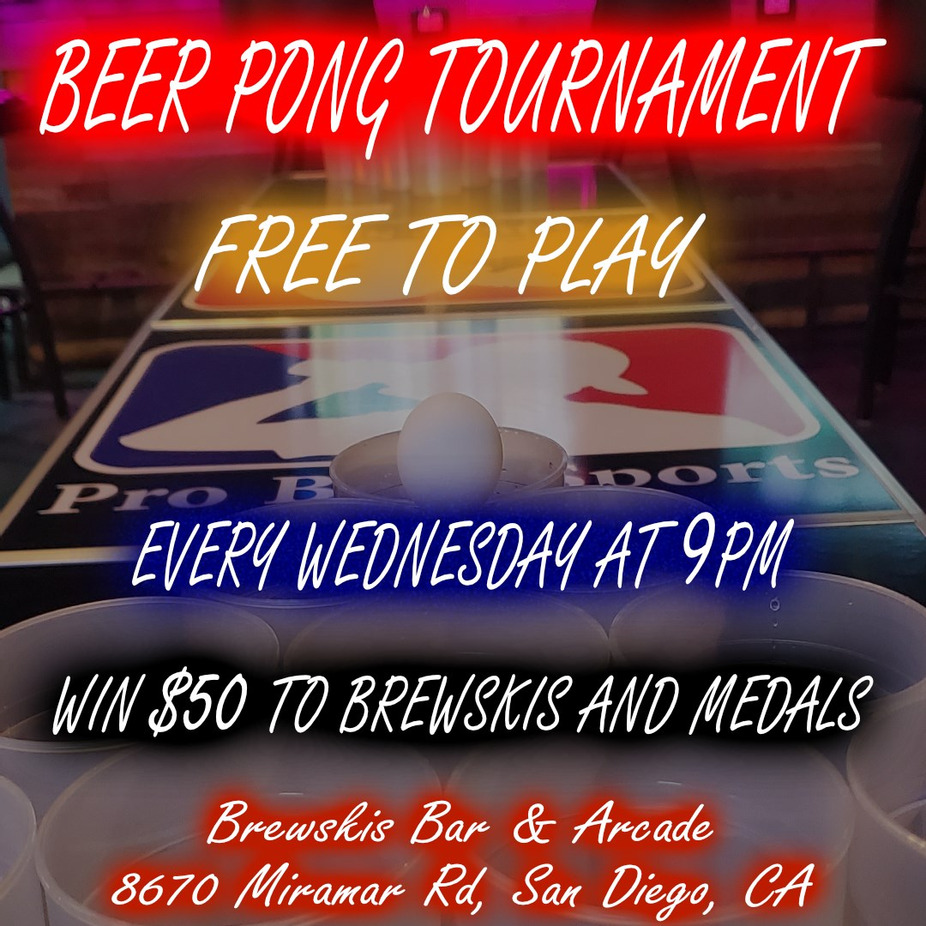 Beer Pong event photo