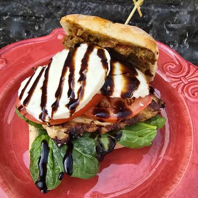 Caprese Chicken Sando.