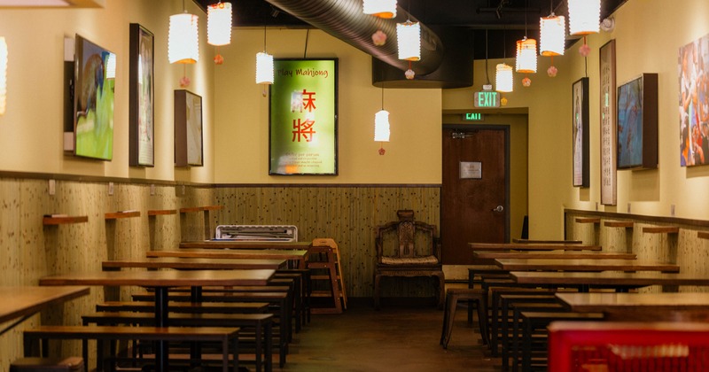Interior dining area