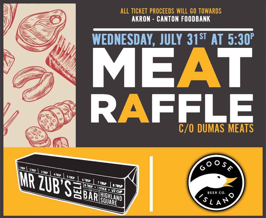 Goose Island Meat Raffle at Zub's! event photo