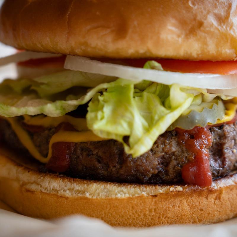 menu item 5 of 10, Black Angus Burger