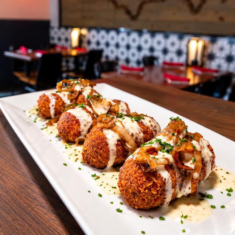 menu item 63 of 72, Milwaukee Bratwurst Croquettes