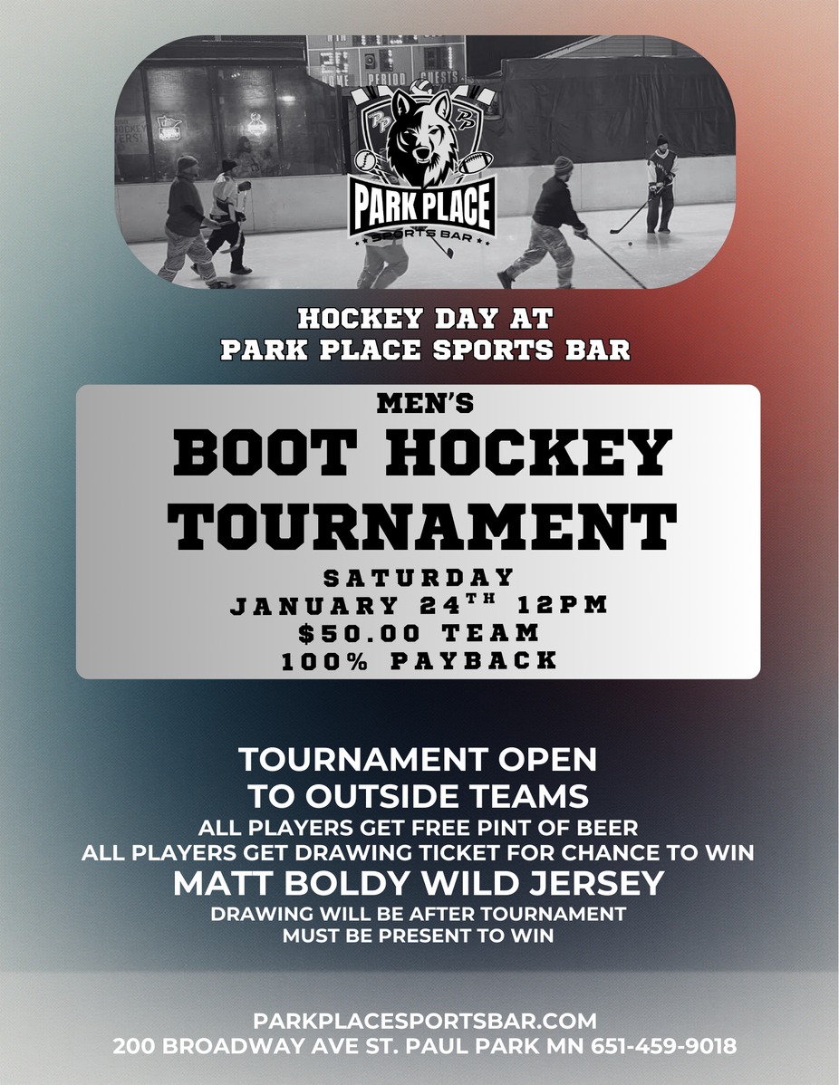 BOOT HOCKEY TOURNAMENT event photo