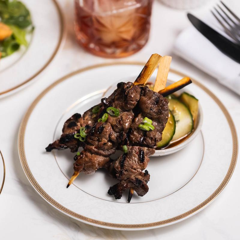 menu item 9 of 13, Korean Beef Satay