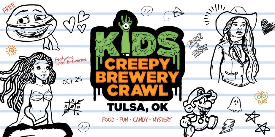 Kids Creepy Brewery Crawl event photo