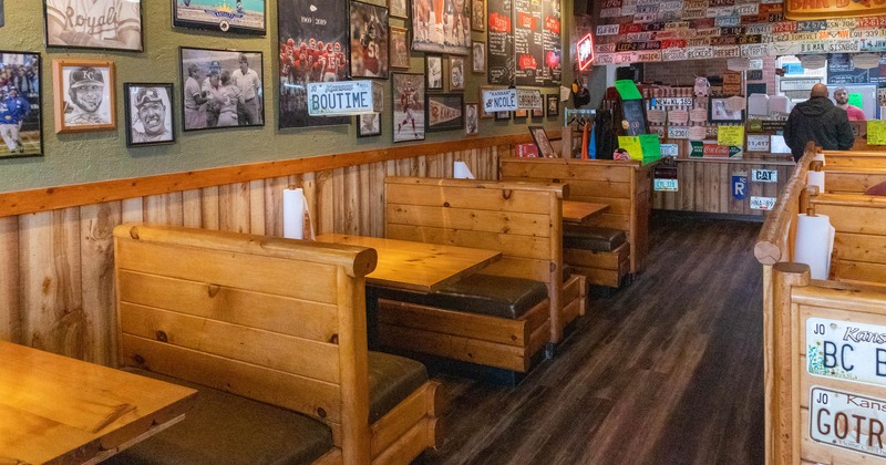 Interior, seating area, wall decoration