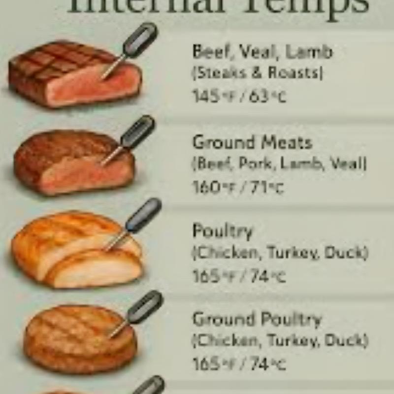 *Meat Temperture photo