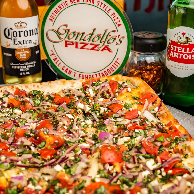 menu item 18 of 29, Bruscheta Pizza