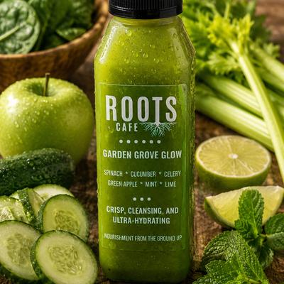 Fresh green juice.