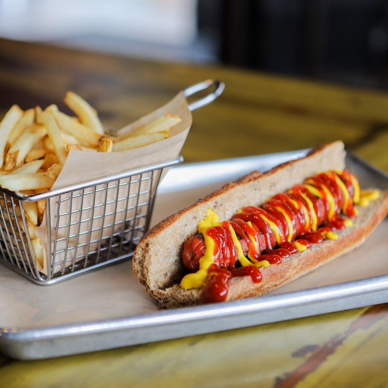 Quarter Pound Hot Dog & Fries*