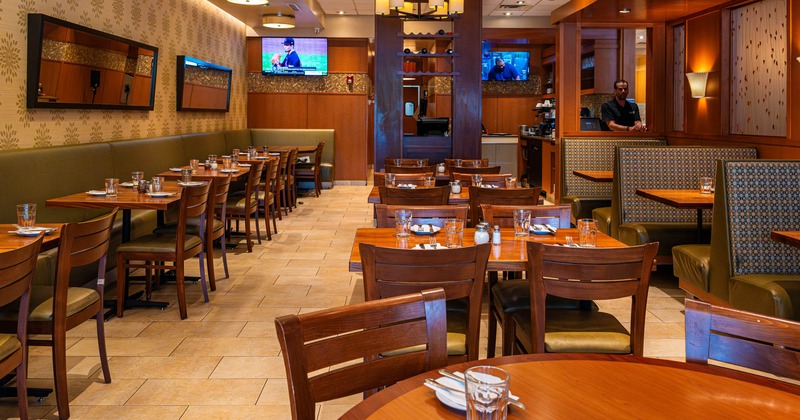 Interior, seating area