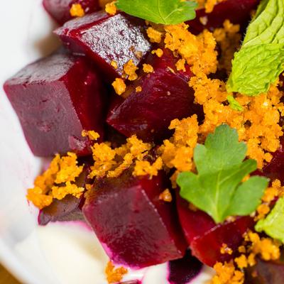 Beet salad.