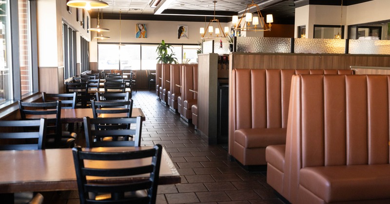 Interior, main dining area
