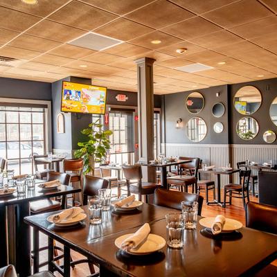 The restaurant's interor.