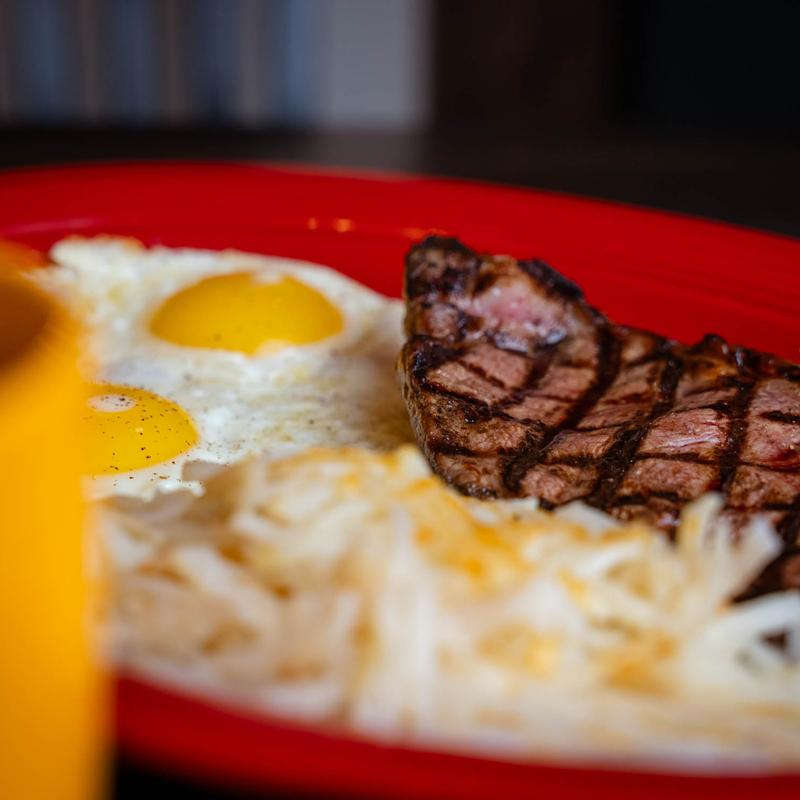 Steak and Eggs* photo
