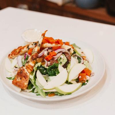 Butternut Squash Salad served