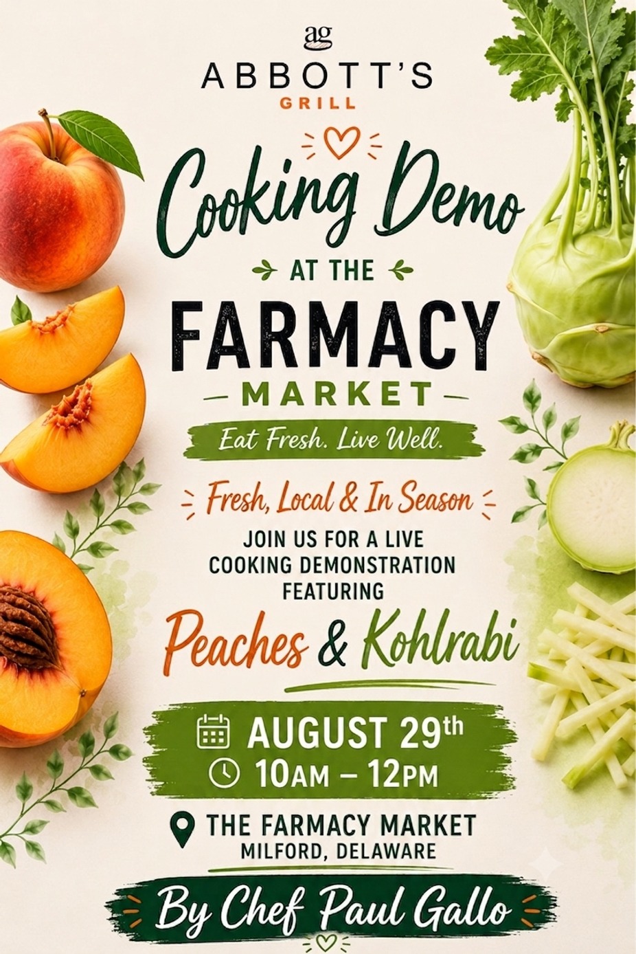 Cooking Demo w/ Chef Paul Gallo event photo