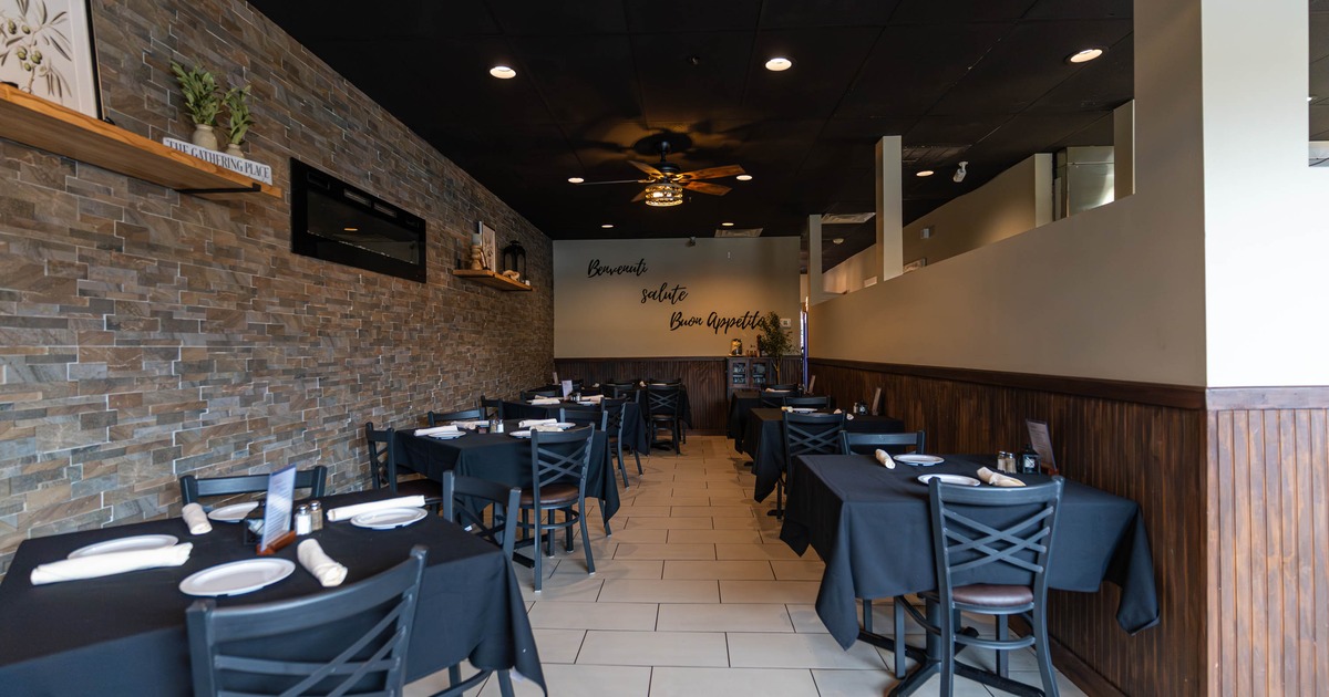 Interior dining area