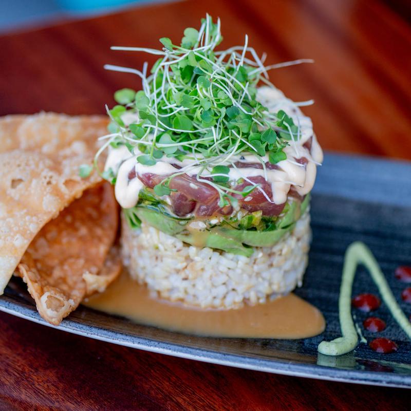 Ahi Sashimi Tuna Tower photo