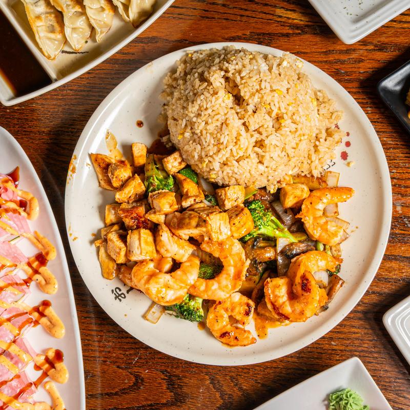 menu item 4 of 9, Hibachi Chicken & Shrimp