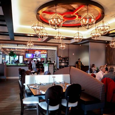 Interior, diner room.