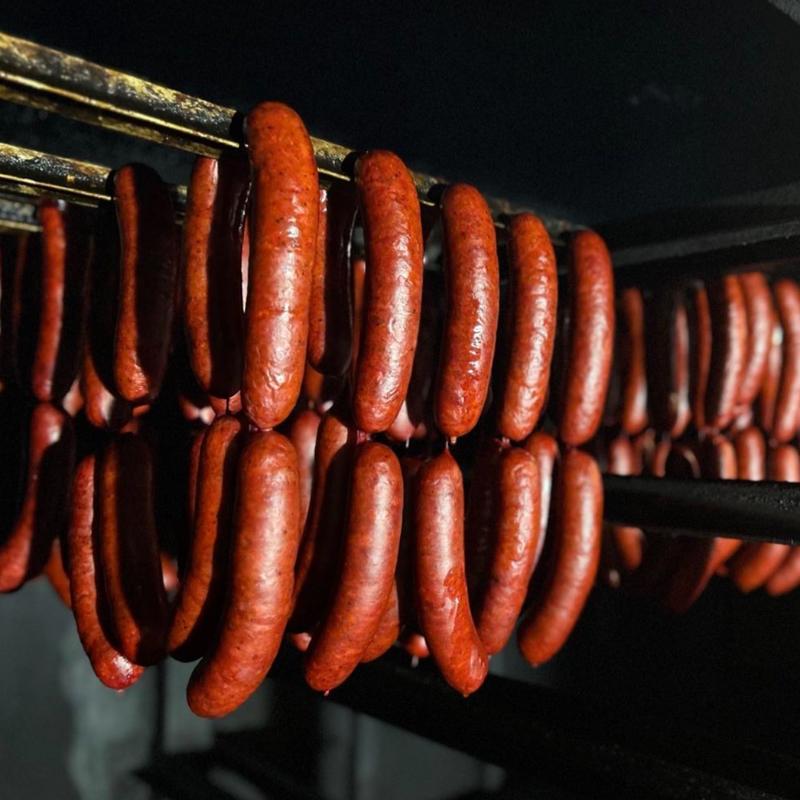 Sausage of The Month: NOVEMBER: THE BACON CHEESEBURGER SAUSAGE photo