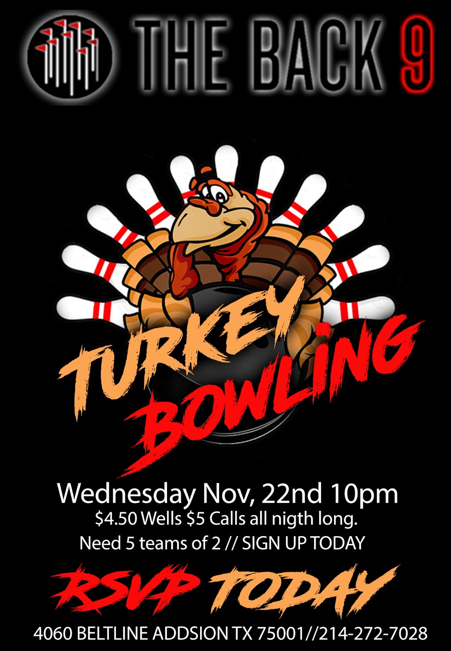 Turkey Bowling event photo