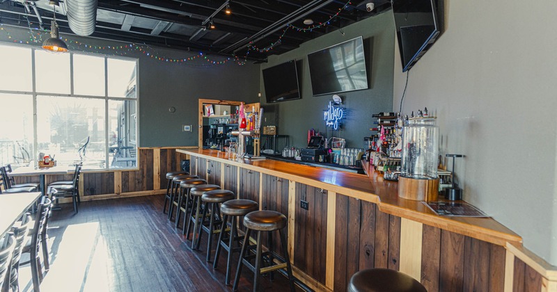 Interior, bar area